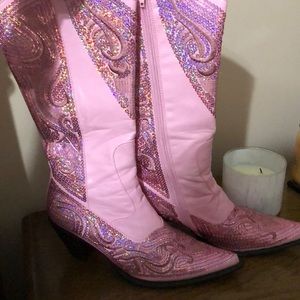 Sparkling Cowgirl Boots